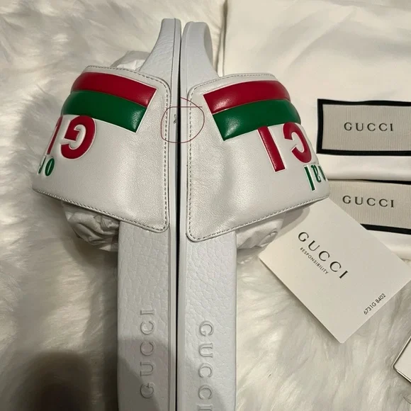 Authentic Original Gucci slide sandals - Picture 2 of 5